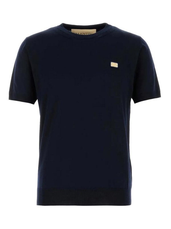 VALENTINO GARAVANI: T-shirts - T-Shirt - Bleu