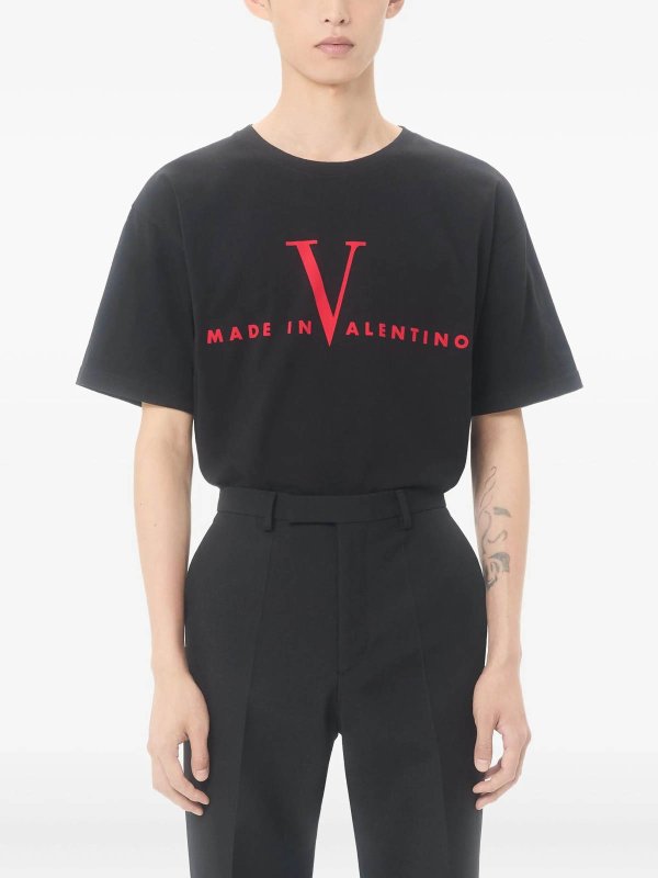 The Best Shops VALENTINO GARAVANI: T-shirts - T-Shirt - Noir