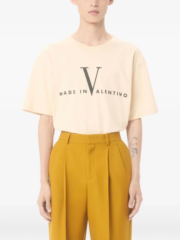 The Best Shops VALENTINO GARAVANI: Camisetas - Camiseta - Beis