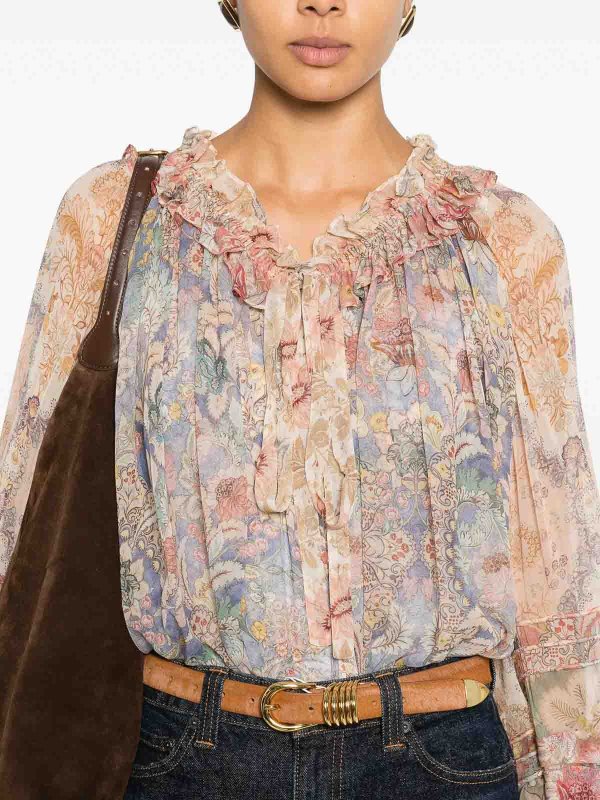 ZIMMERMANN buy online Bluse - Bunt