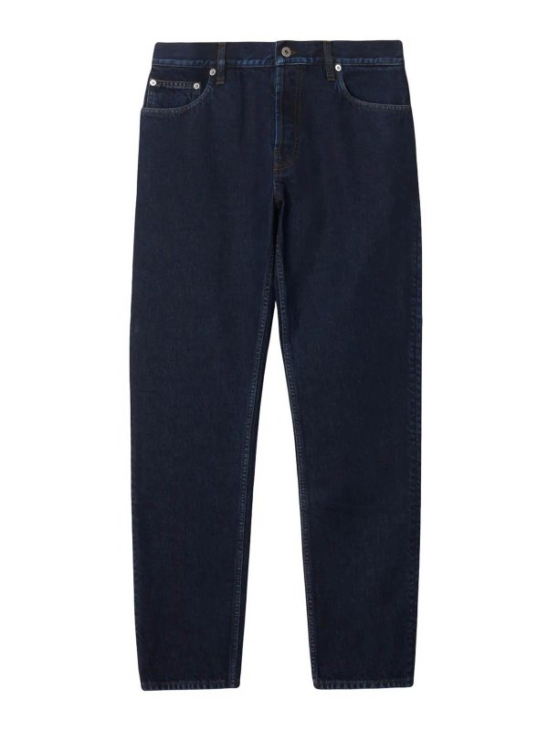 BURBERRY: straight leg jeans - Denim Pants
