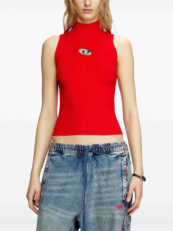 The Best Shops DIESEL: Tops und Tank Tops - Top - Rot