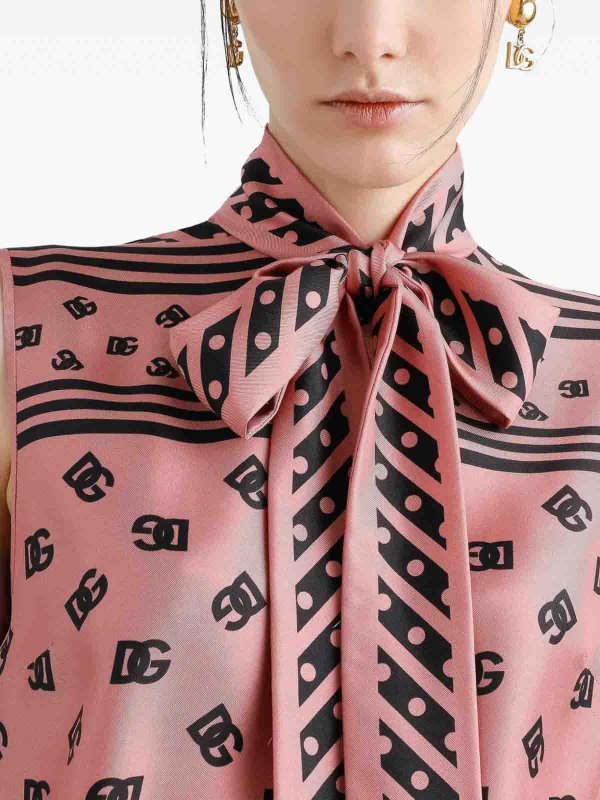 ブラウス - ヌードカラー shop online: DOLCE & GABBANA