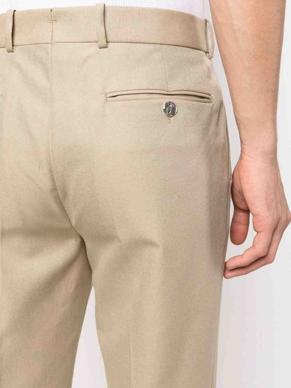 ALEXANDER MCQUEEN buy online テーラードパンツ - ベージュ