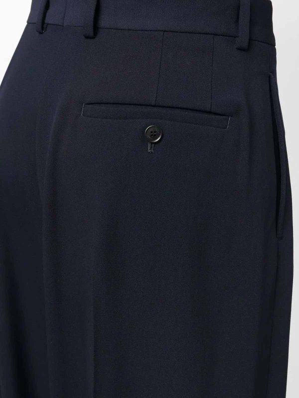 BALENCIAGA buy online テーラードパンツ - ブルー