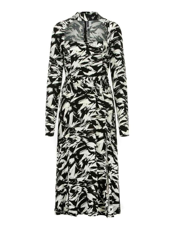 ROTATE Birger Christensen: ニーレングススカート＆ミディ丈 - 膝丈/ミディスカート - 黒