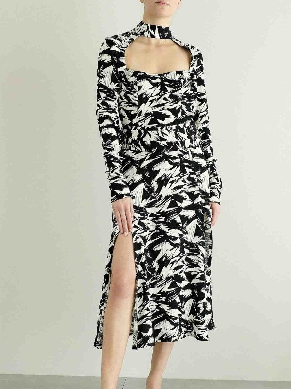 ROTATE Birger Christensen: ニーレングススカート＆ミディ丈 online - 膝丈/ミディスカート - 黒