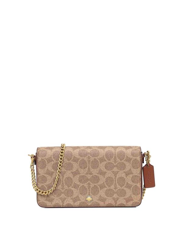 COACH: クロスボディバッグ - クロスボディバッグ - ブラウン