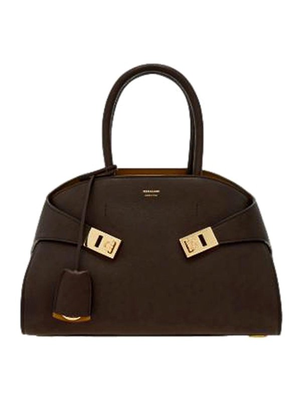 FERRAGAMO: Handtaschen - Shopper - Braun