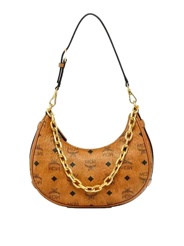 MCM: Schultertaschen - Schultertasche - Braun