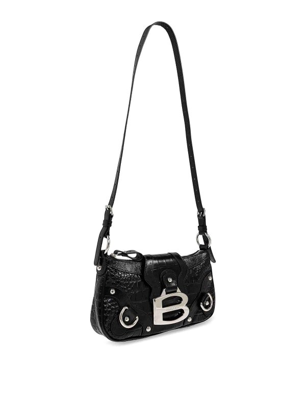 The Best Shops BALENCIAGA: ショルダーバッグ - ショルダーバッグ - 黒