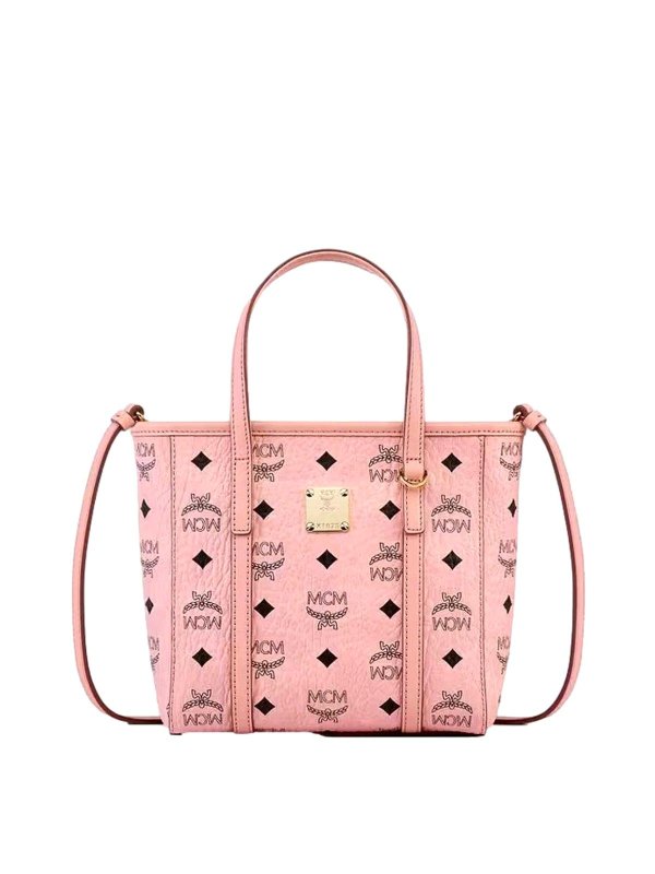 MCM: Handtaschen - Shopper - Rosa