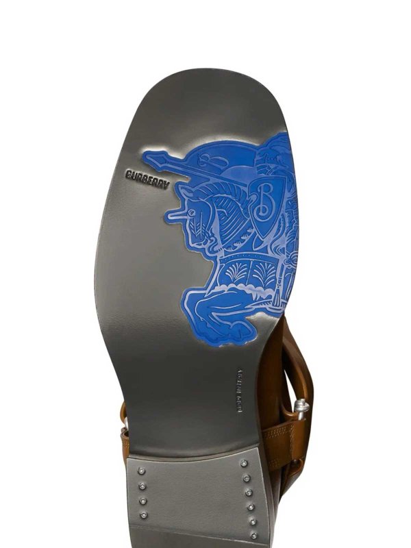 BURBERRY: Bottes online - Bottes - Marron