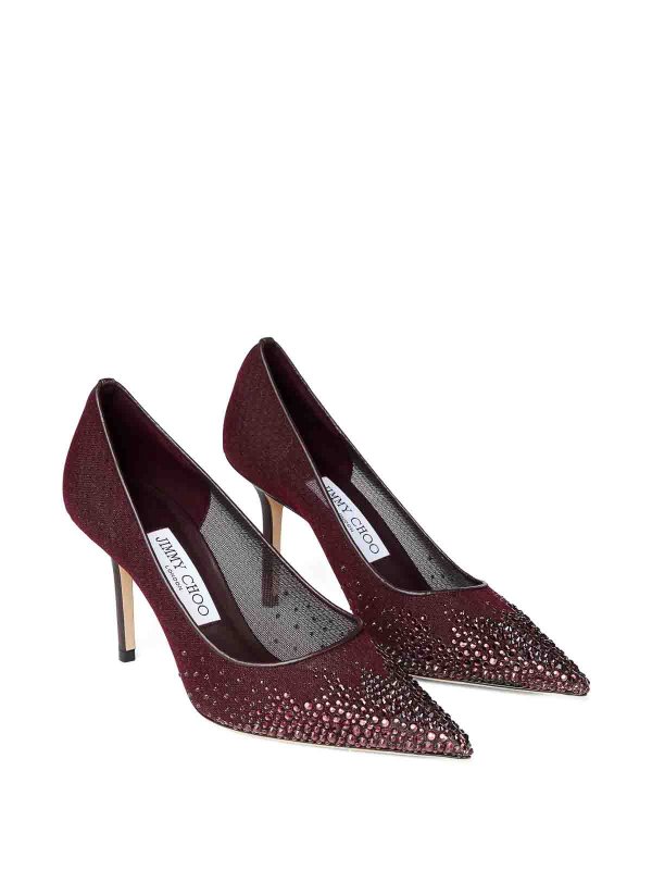 JIMMY CHOO: court shoes online - Love 85Mm Pointed-Toe Pumps