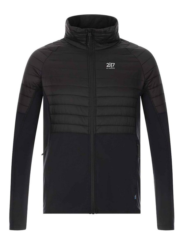2117 OF SWEDEN: ダウン・ハイテクジャケット - ダウンジャケット - 黒