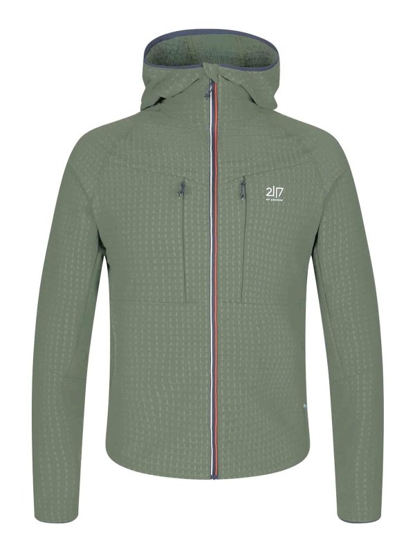 2117 OF SWEDEN: ダウン・ハイテクジャケット - ダウンジャケット - 緑