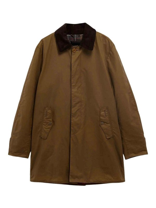 BARBOUR: cappotti trench - Ba X Br Wax