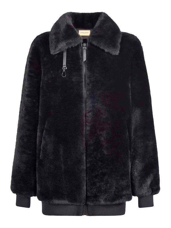 CHRISTINA CRAWFORD: Fur & Shearling Coats - jacket