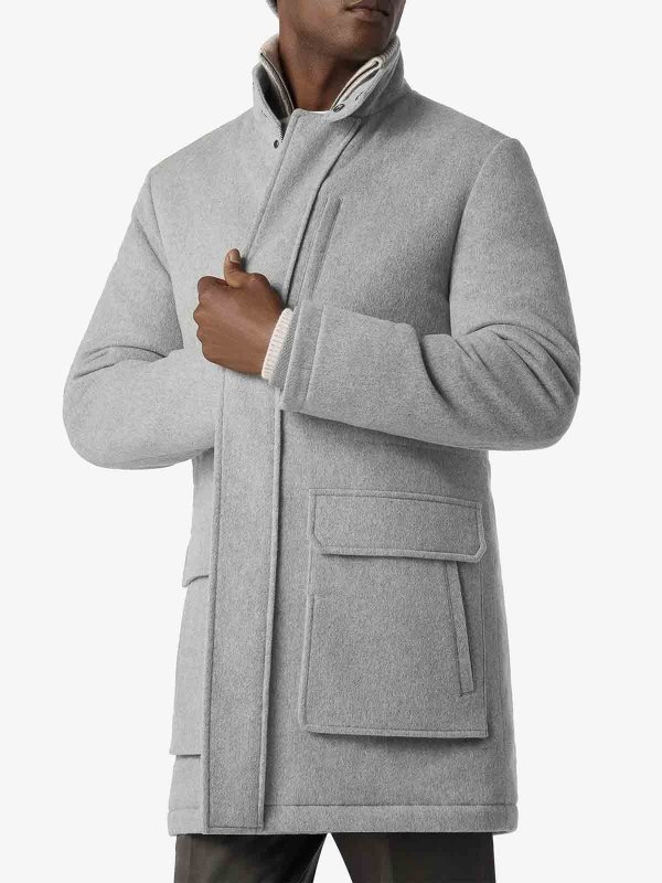 CORNELIANI: short coats online - Caban