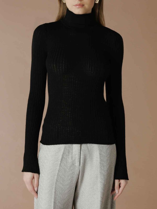 CRUNA: タートルネック online - タートルネック/ポロネック - 黒