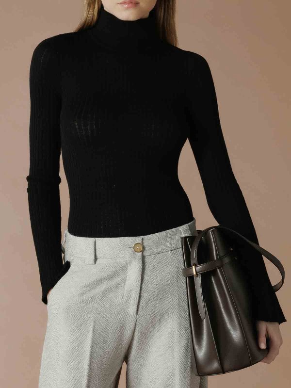 The Best Shops CRUNA: タートルネック - タートルネック/ポロネック - 黒