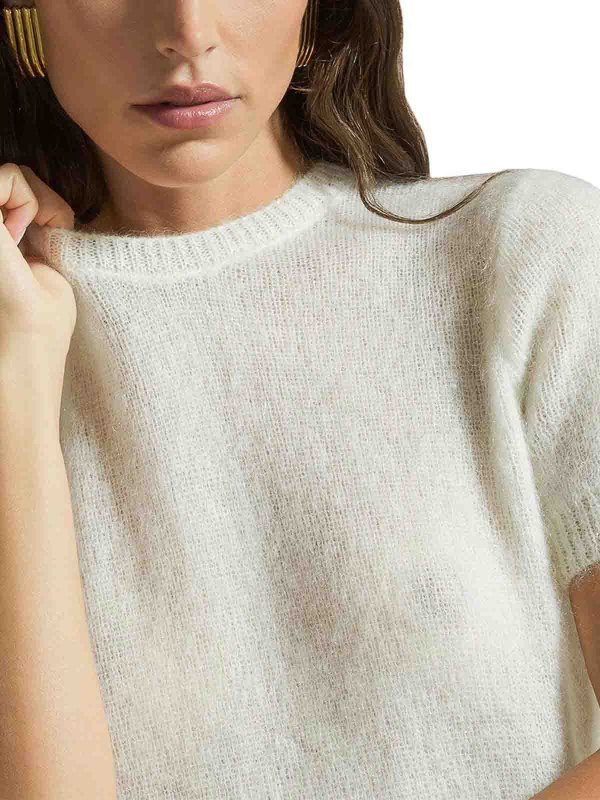 Pull Col Rond - Crème shop online: CRUNA