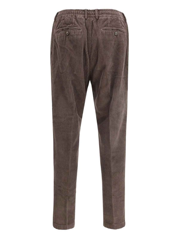 CRUNA: カジュアルトラウザー online - カジュアルパンツ - ダークブラウン