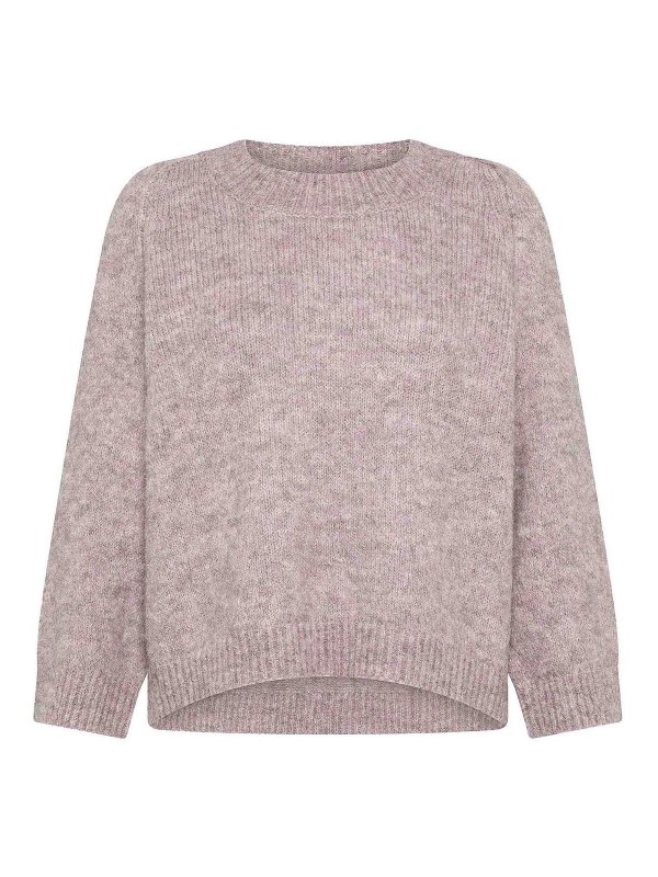 DEHA: クルーネック - クルーネック - ライトパープル