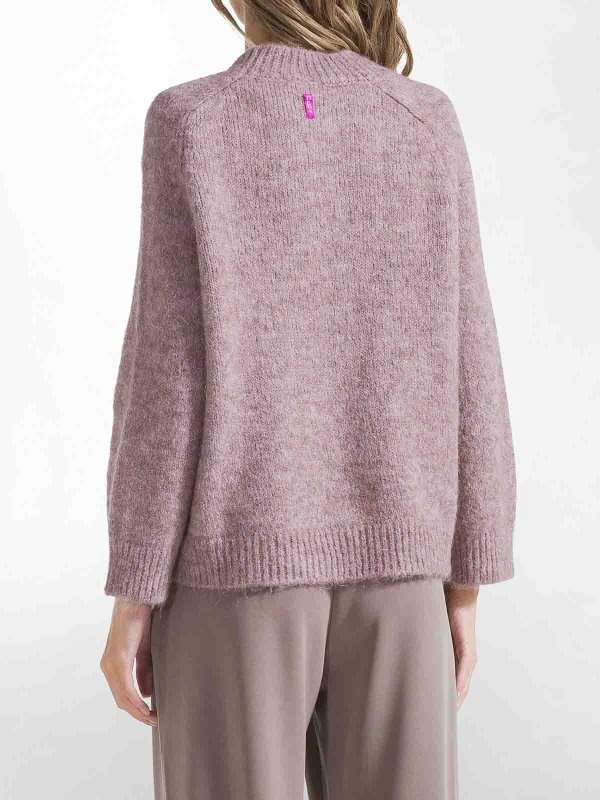 The Best Shops DEHA: クルーネック - クルーネック - ライトパープル