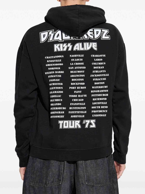 Sudadera - Negro shop online: DSQUARED2