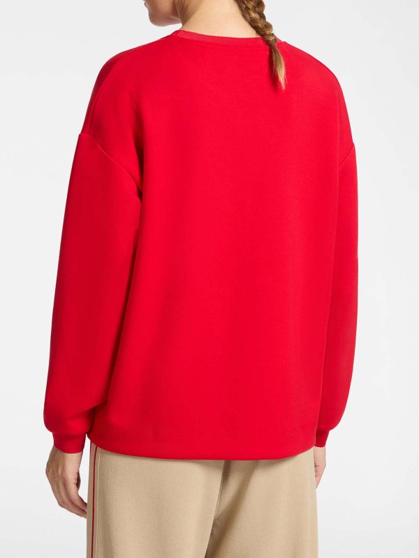 The Best Shops ELENA MIRO`: スウェット＆セーター - スウェットシャツ/セーター - 赤