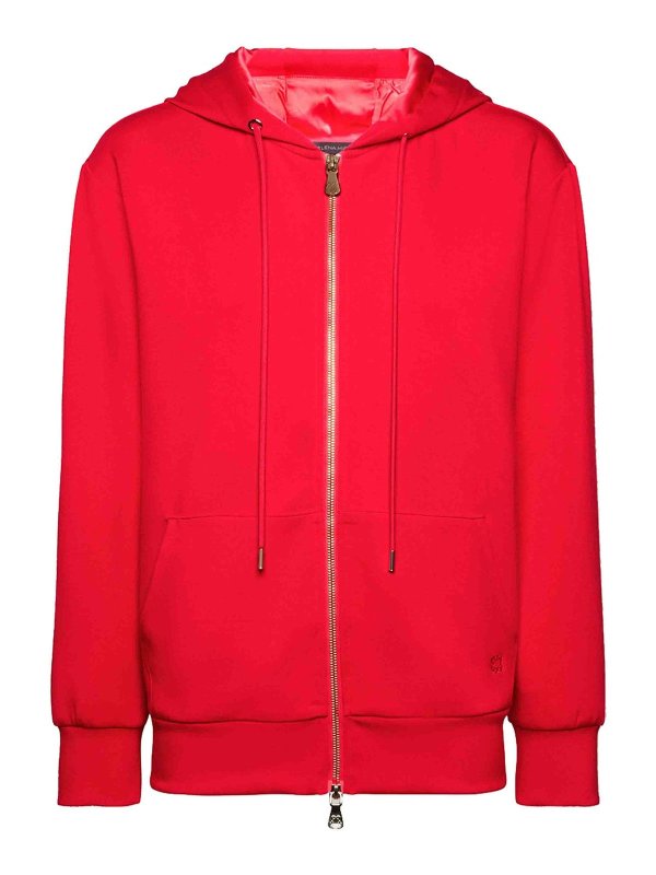 ELENA MIRO`: スウェット＆セーター - スウェットシャツ/セーター - 赤