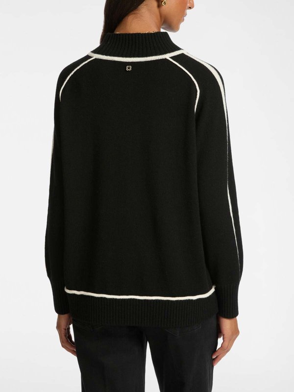 The Best Shops ELENA MIRO`: Rollkragenpullover  und Polo-Ausschnitt - Rollkragenpullover - Weiß