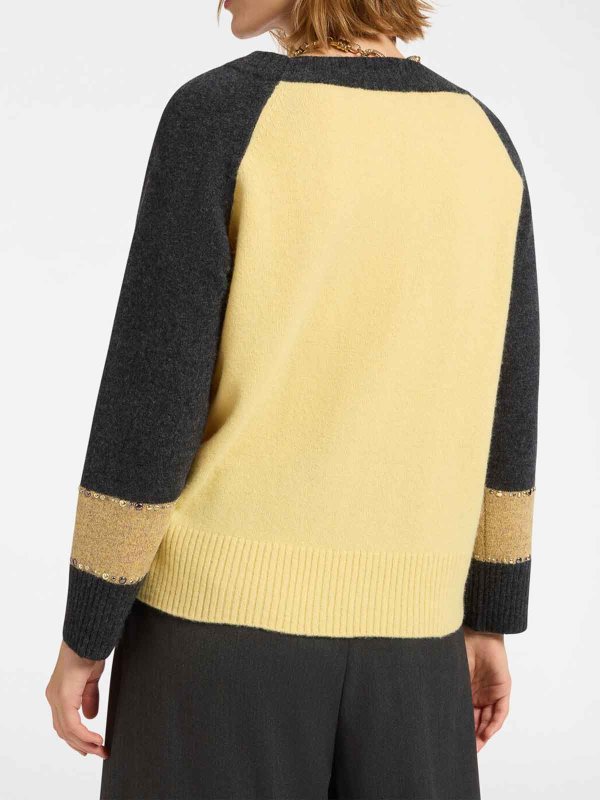 The Best Shops ELENA MIRO`: crew necks - Sweater