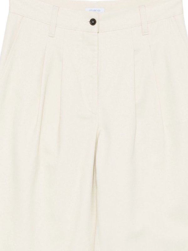 The Best Shops MALO: casual trousers - Pleated Pants