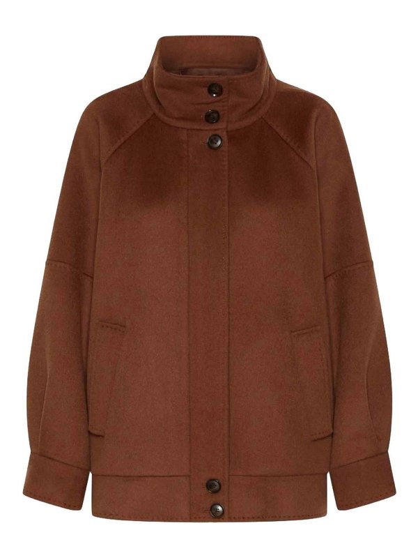 MARELLA: カジュアルジャケット - カジュアルジャケット - ブラウン