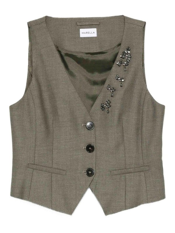 MARELLA: waistcoats & gilets - Vest