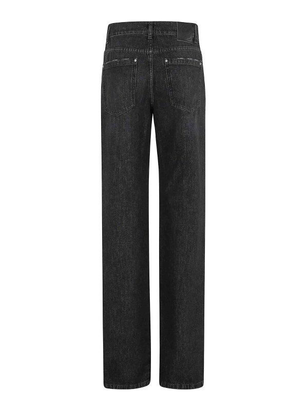 MARELLA: Jeans Rectos online - Vaqueros Rectos - Negro