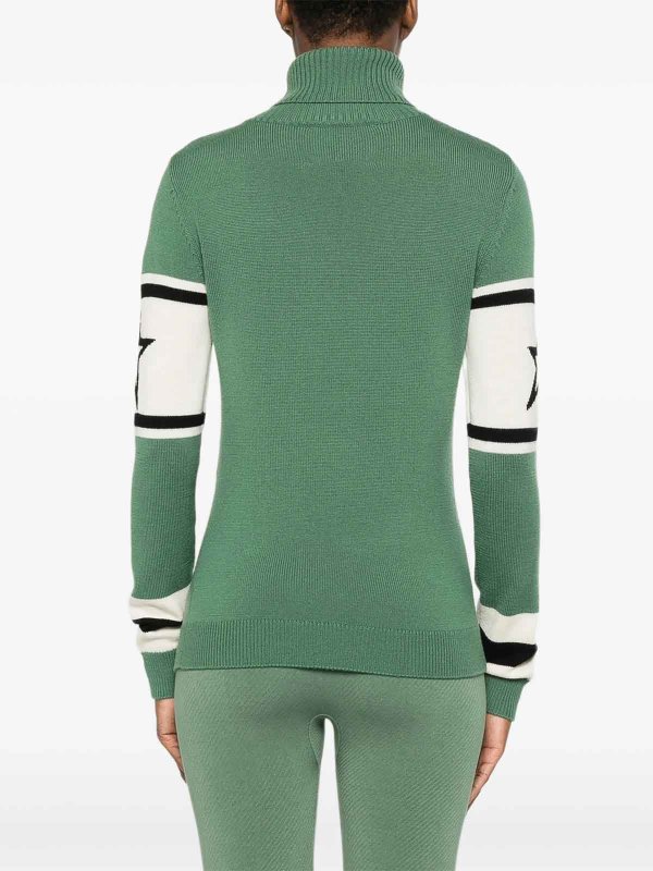 Rundhalspullover - Grün shop online: PERFECT MOMENT