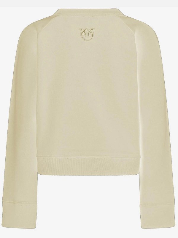 Pinko: Sweatshirts und Pullover online - Sweatshirt - Hellbeige