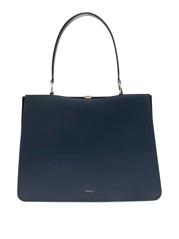 FURLA: Handtaschen - Shopper - Blau