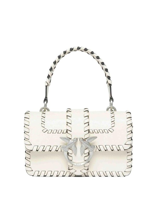 Pinko: クロスボディバッグ - クロスボディバッグ - クリーム