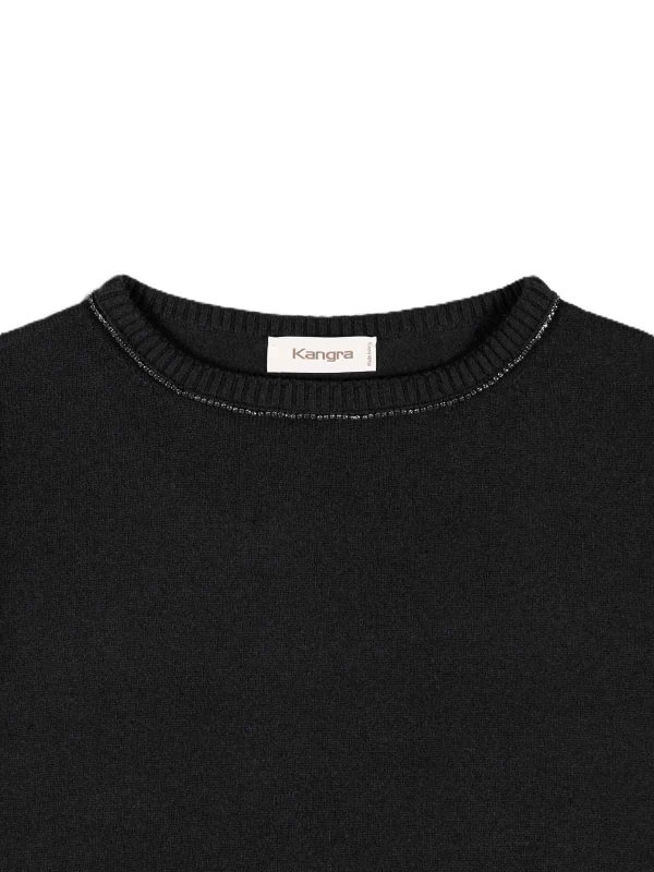 Kangra Cashmere: クルーネック online - クルーネック - 黒
