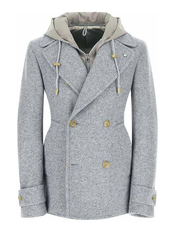 L.B.M 1911: ニーレングスコート - 膝丈コート - グレー