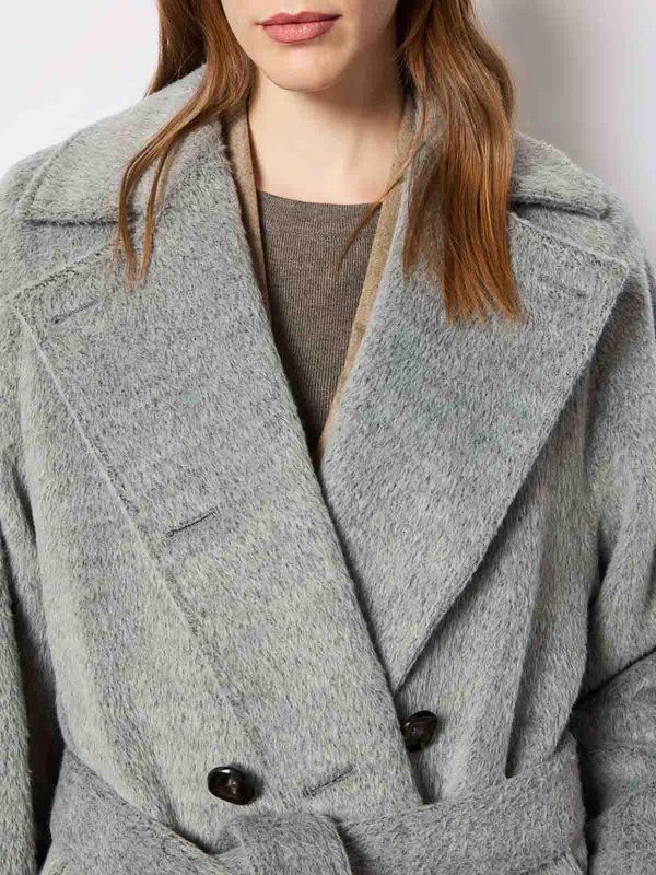 ロングコート - グレー shop online: L.B.M 1911