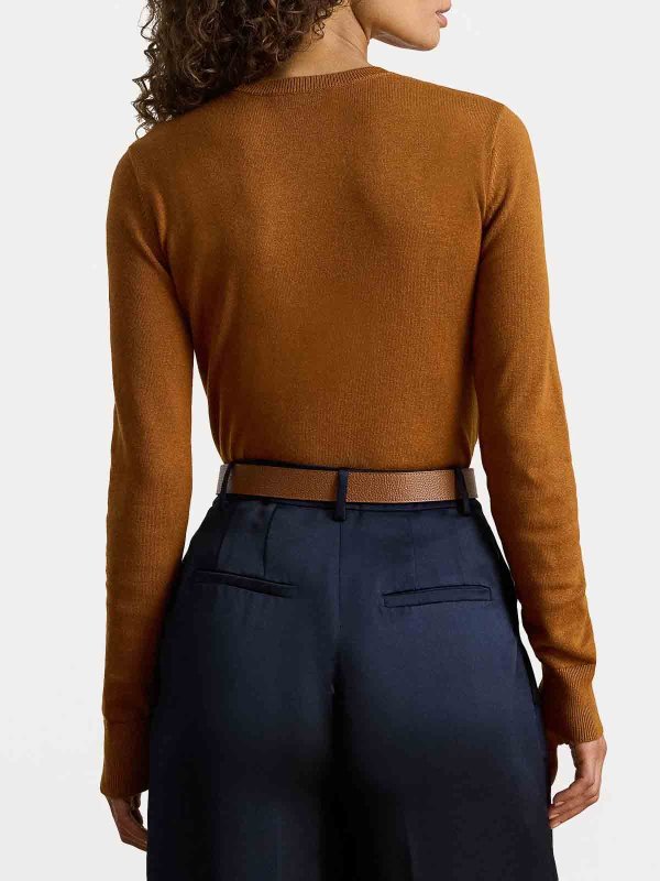 クルーネック - オレンジ Replica 
online: LAUREN RALPH LAUREN