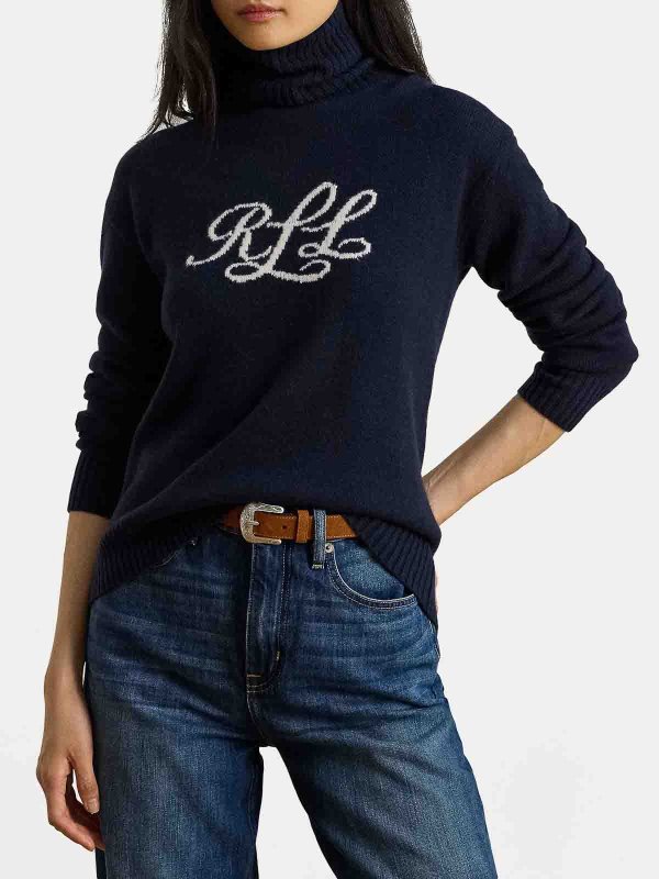 The Best Shops LAUREN RALPH LAUREN: クルーネック - クルーネック - ブルー