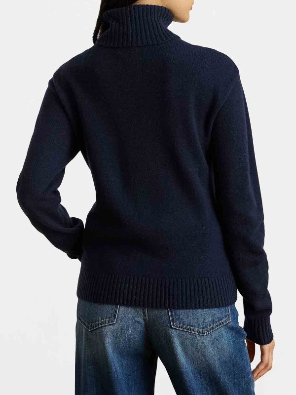 クルーネック - ブルー Replica 
online: LAUREN RALPH LAUREN