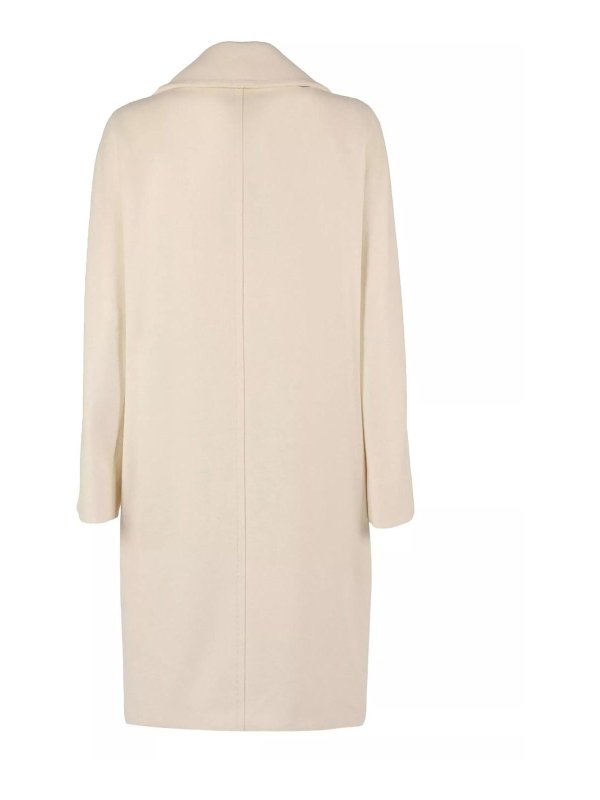 MAX MARA STUDIO: ニーレングスコート online - 膝丈コート - 白