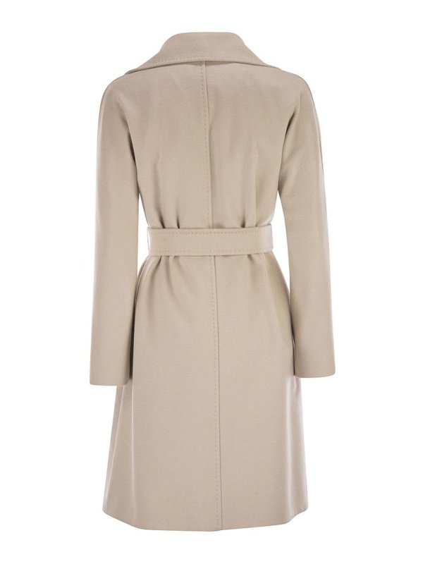 MAX MARA STUDIO: ニーレングスコート online - 膝丈コート - ベージュ